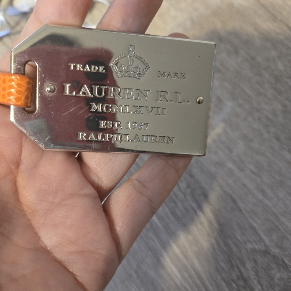 Ralph Lauren Luggage Tag